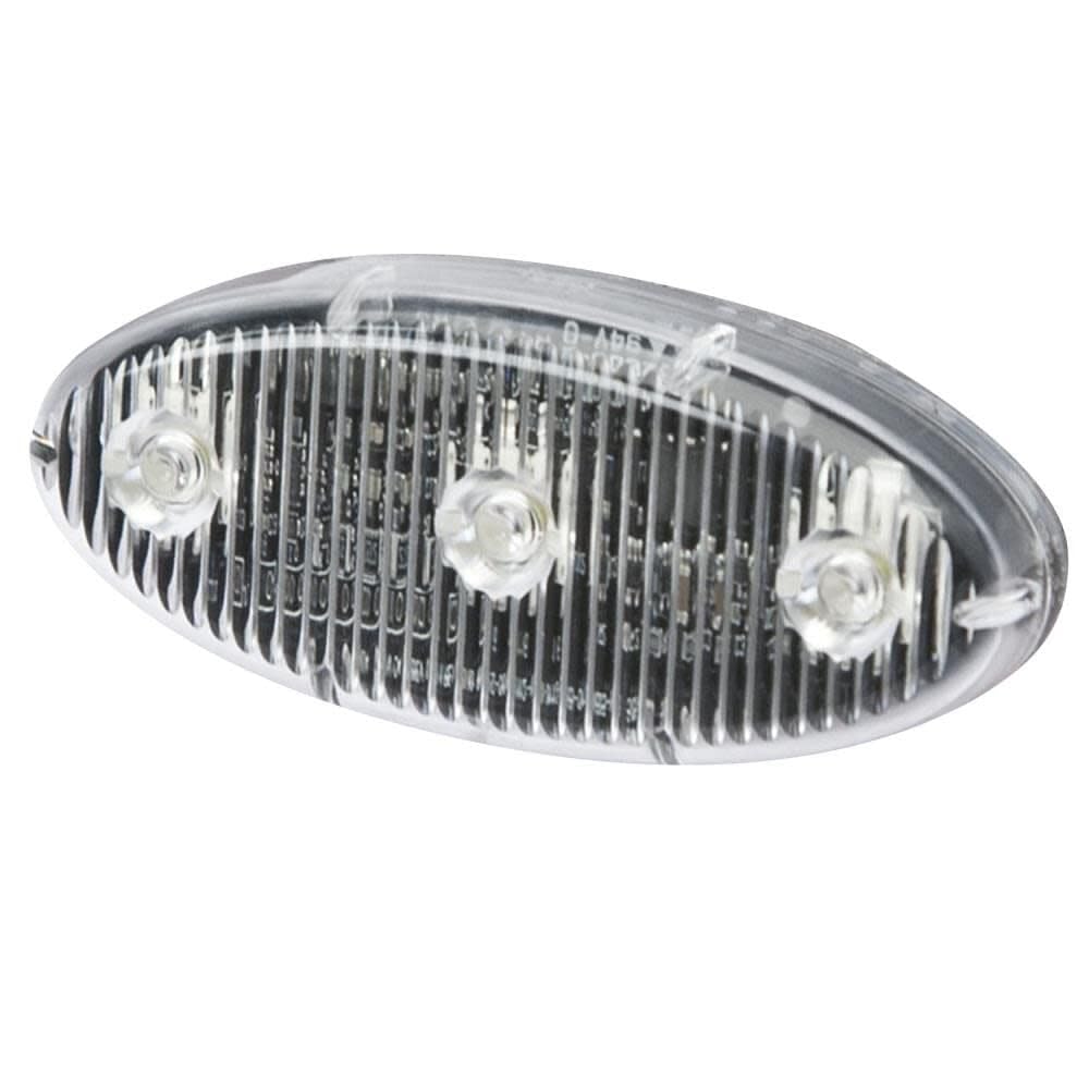 5-1/2" L, Warning Light, 1-1/2" W