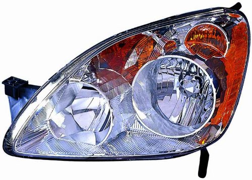 Replacement DEPO 317-1142L-UC Driver Side Headlight Lens Housing