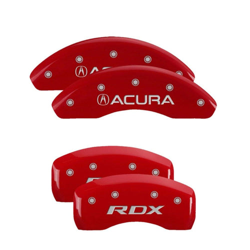Caliper Covers MGP 39019Srdxrd: Red, Acura/RDX, 4 Pack