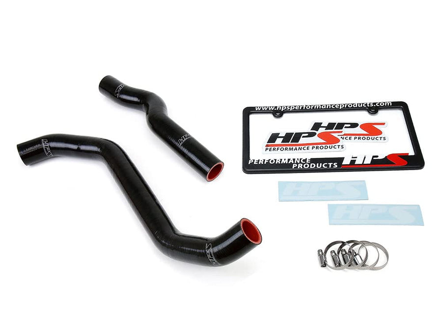 HPS Silicone Black Radiator Hose Kit Coolant OEM Replacement Upper Lower 57-1792R-BLK