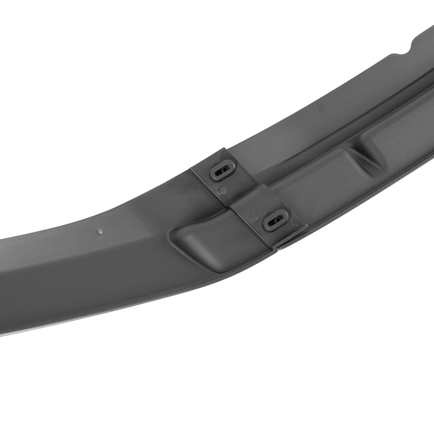 Front Bumper Lip Spec-D Tuning Glossy Black Compatible with 2013-2014 Ford Mustang V6/GT/Boss 302