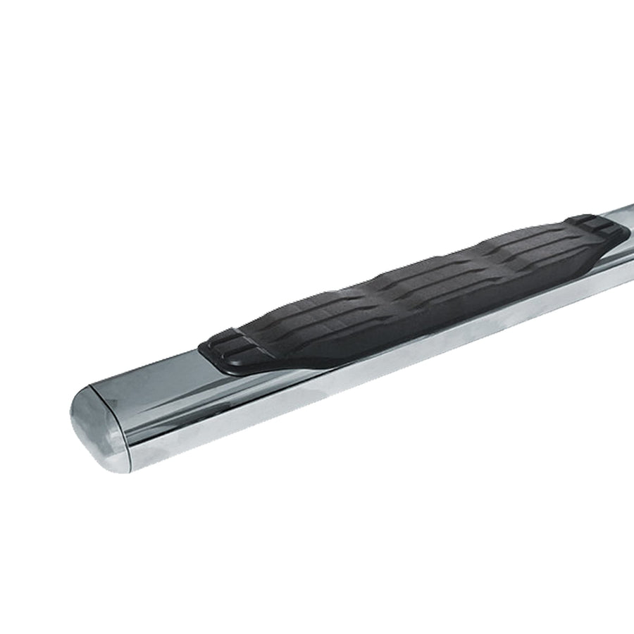 5" Oval Go Rhino 1000 Series Sidesteps & Brackets | Stainless Steel, Polished | 105412973PS | Fits 2021-2025 Ford Bronco 4-Door (Excludes Bronco Sport)