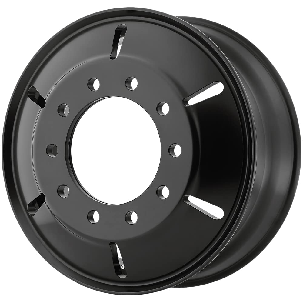ATX ROULETTE AO403 S-BLK Mill Wheel with Aluminum (22.5 x 8.25 inches /10 x 285 mm, 144 mm Offset)