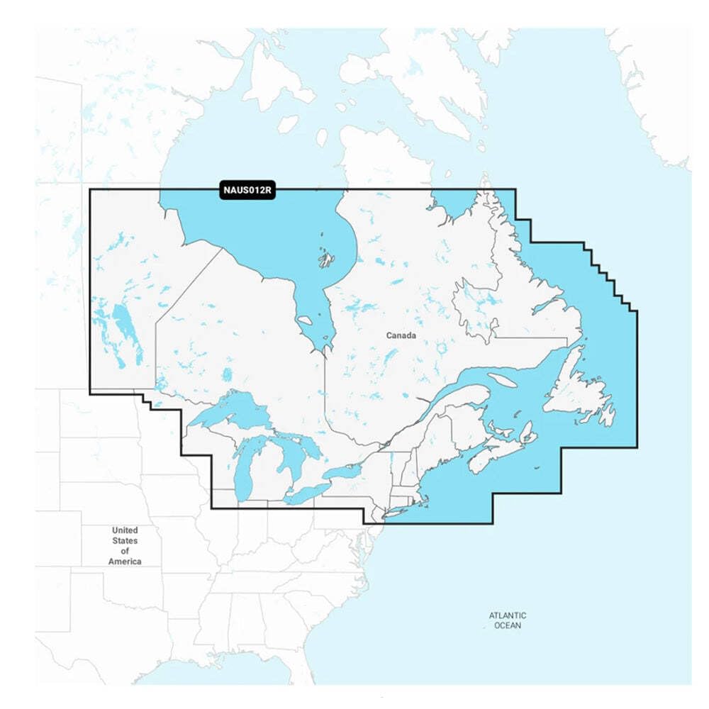 Navionics NAUS012R - East & Great Lakes Canada - Navionics+