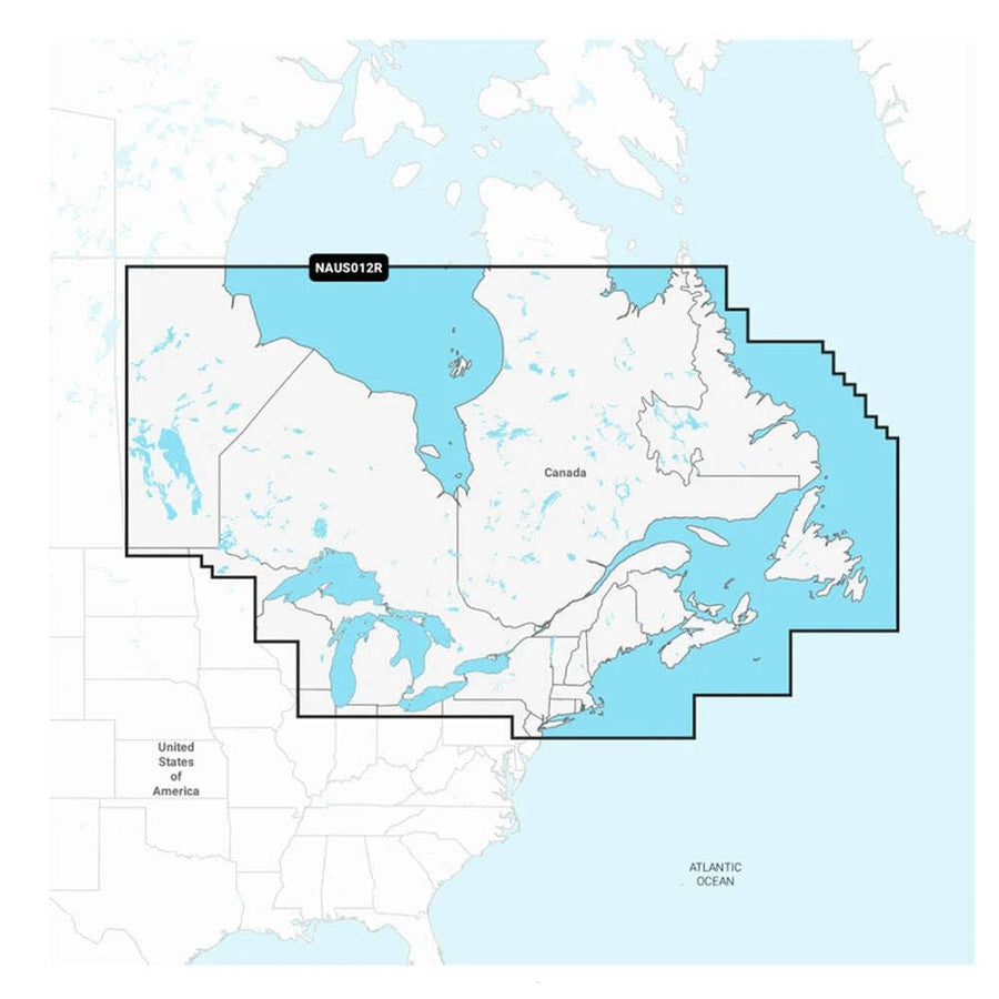 Navionics NAUS012R - East & Great Lakes Canada - Navionics+