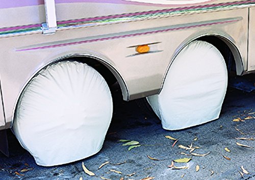ADCO Ultra Tyre Gard 3949 Wheel Cover, White, 40" - 42"