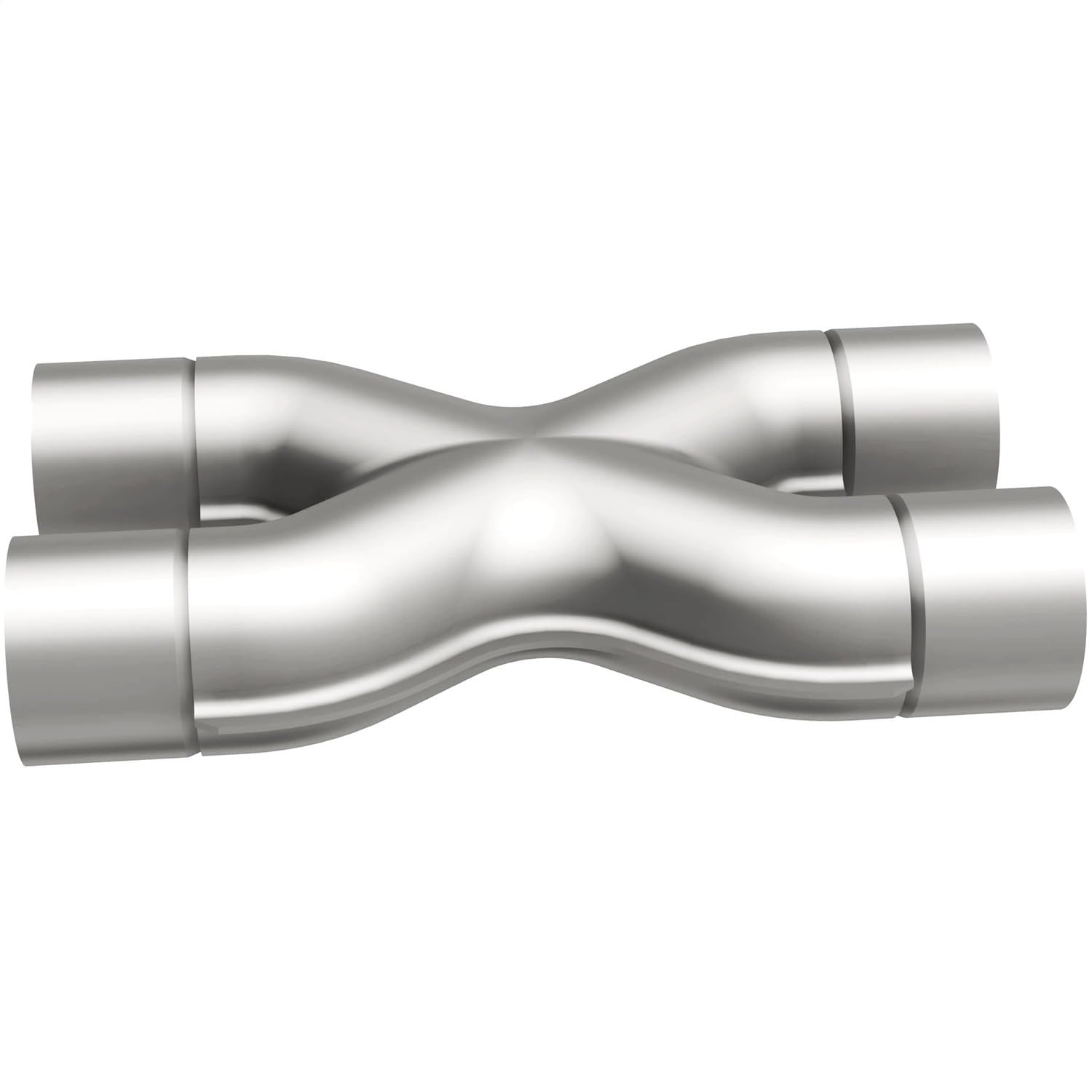MagnaFlow Tru-X Performance Exhaust X-Pipe 10792: 3"/3" Inlet/Outlet, Stainless Steel