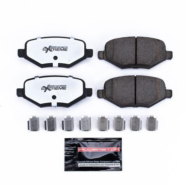 Power Stop Z36-1377 Rear Z36 Truck & Tow Carbon-Fiber Ceramic Brake Pads For Ford Explorer, Ford Flex, Taurus, Lincoln MKS, Lincoln MKT, MKX [Model Specific]