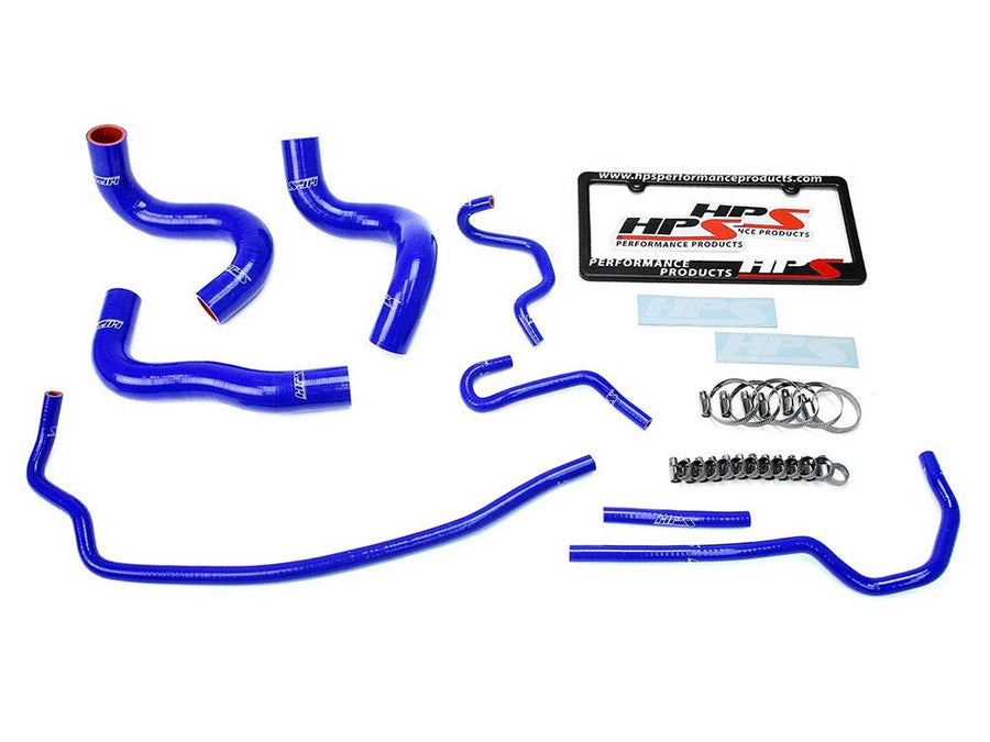 Blue HPS Silicone Radiator Hose Kit Coolant OEM Replacement 57-1723-BLUE