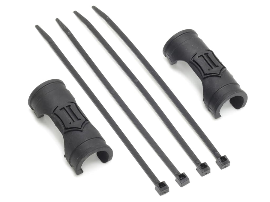 Shock Reservoir Hose Shield Kit ICON -4 To -10, 252012