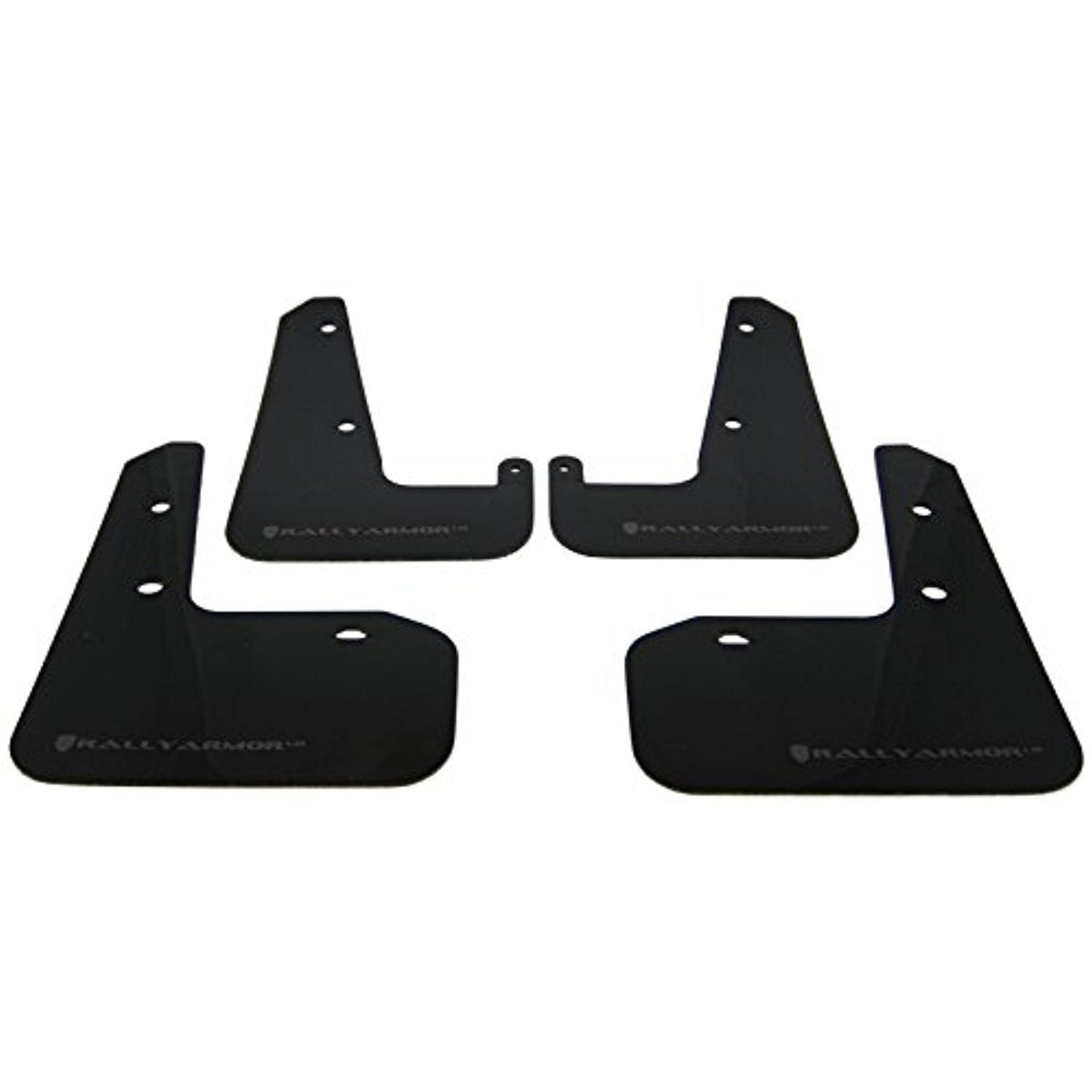 Rally Armor Black, Gray MF19-UR-BLK/GRY Mud Flap with Logo (11+ STI/WRX Sedan Only UR), 1 Pack
