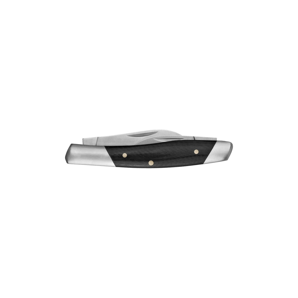 Kershaw Pocket Knife Iredale, Black and Gray, 6.2 Inch Total, 3 Blade Design with Clip Point and Sheepsfoot, EDC with Manual Opening, Micarta Handle, Everyday Carry Pocket Knife for Men and Women