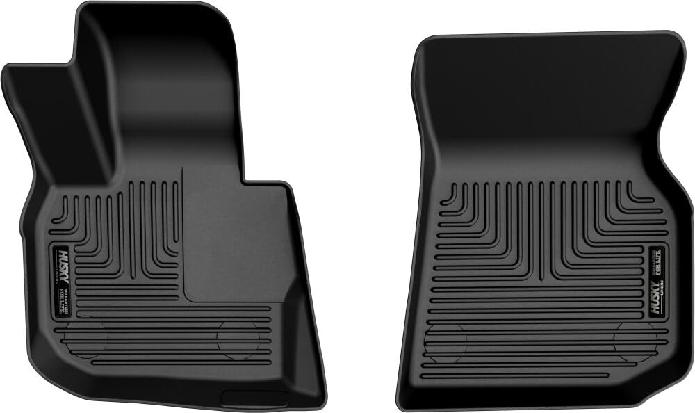 Husky Liners Floor Mats X-act Contour | Fits 2018-2024 BMW X3 | Front Row, 2-pc Black - 50941