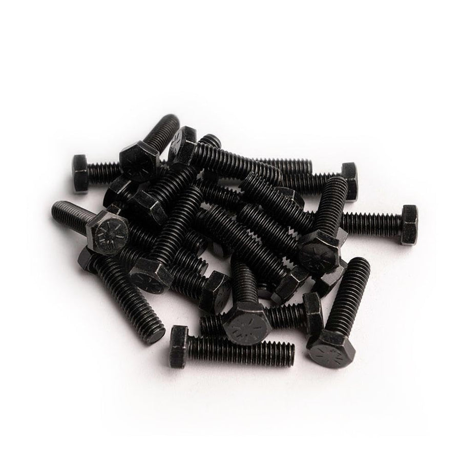BEADLOCK Hardware KIT Method Race Wheels, 5/16-18 X 1", 24 Pieces, Includes V101 Valve, Black ZINC