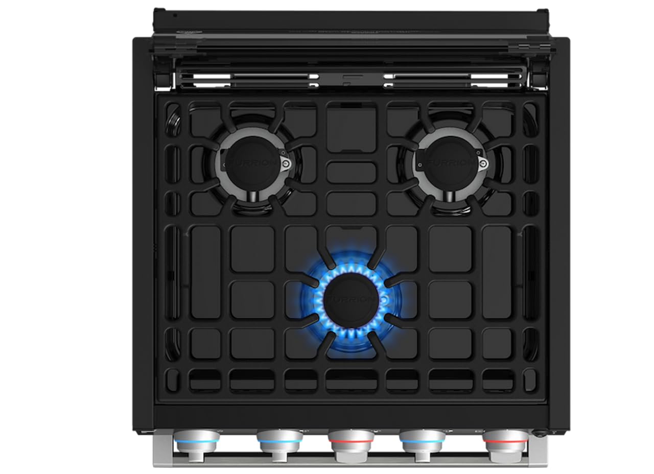 21" Greystone RV Digital Gas Range, Stainless W/Towel Rack Handle