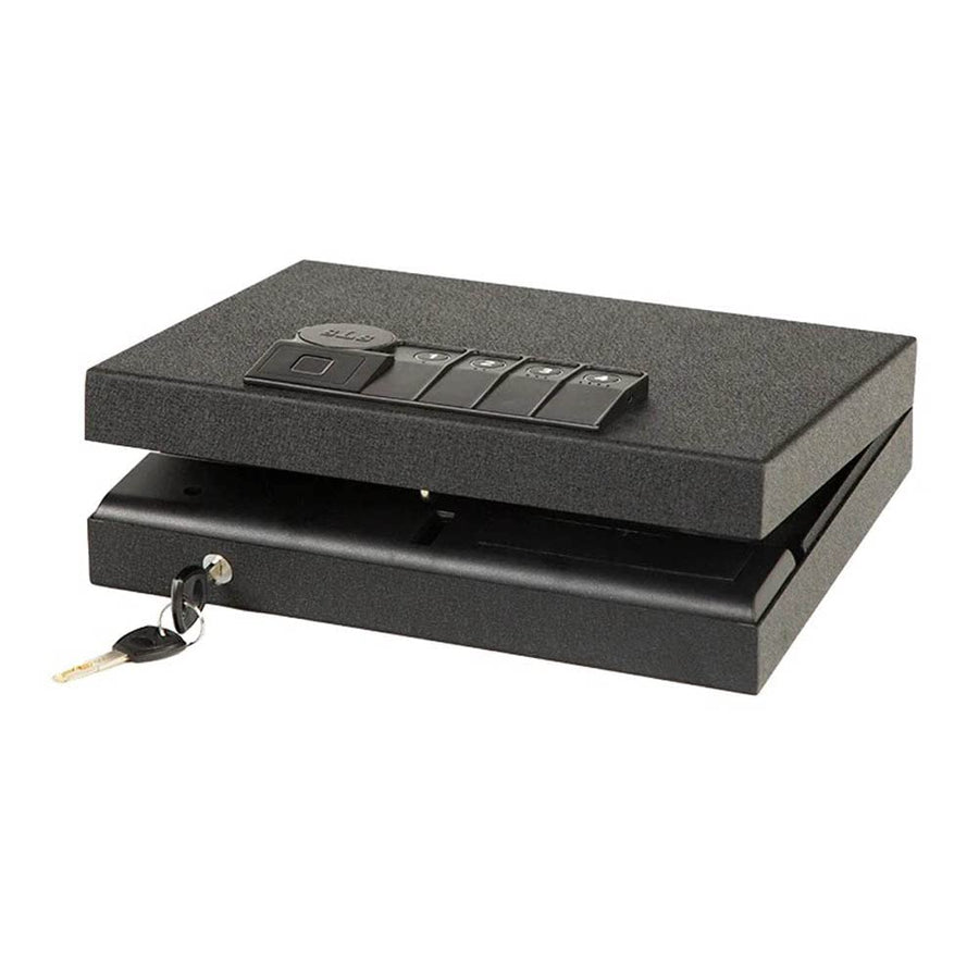 Surelock Security Company QuickTouch Vault 100 Digital + Bio - Black (QTV100DB)