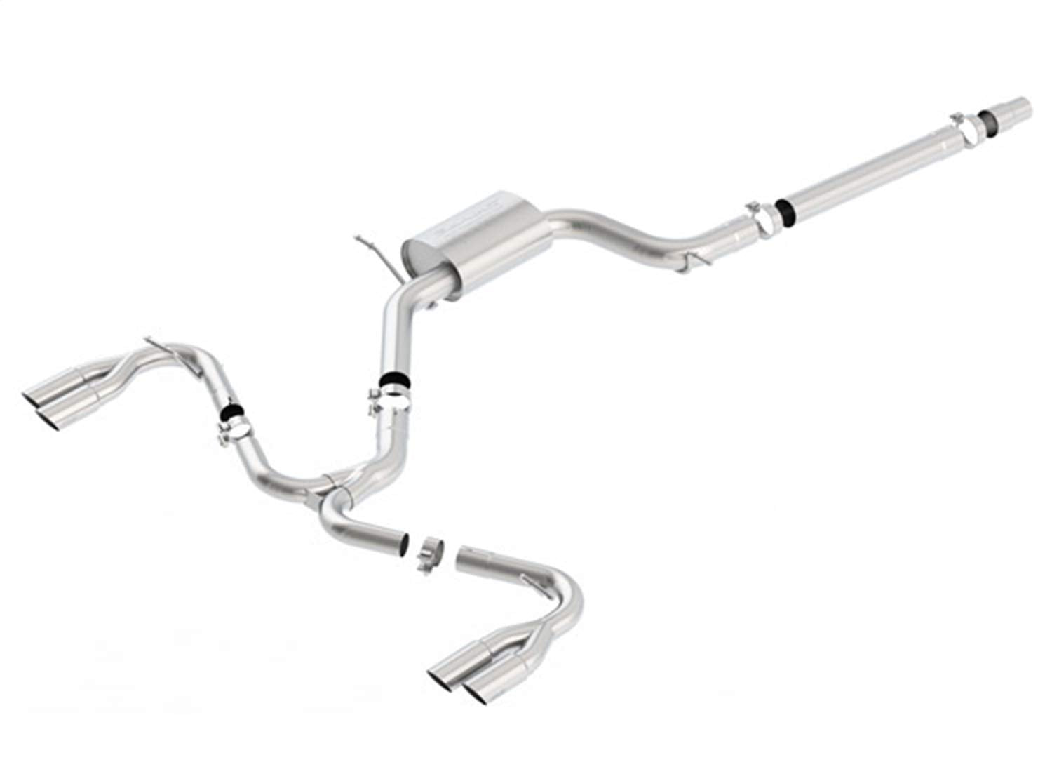 BORLA Cat-Back 140741SB Performance Exhaust System for 2014-2019 Seat Leon Cupra 2.0L 4 Cyl. Automatic/Manual Transmission Front Wheel Drive 4 Door. This vehicle NOT sold in North America.