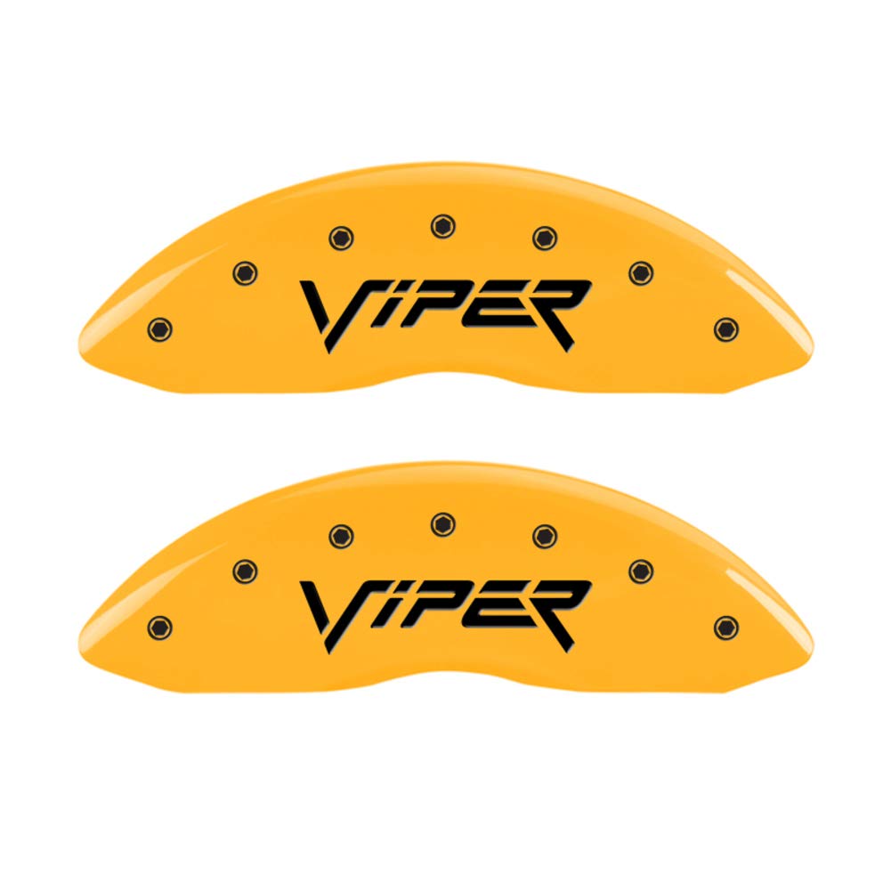 Caliper Covers MGP 12203SVIPYL, Yellow