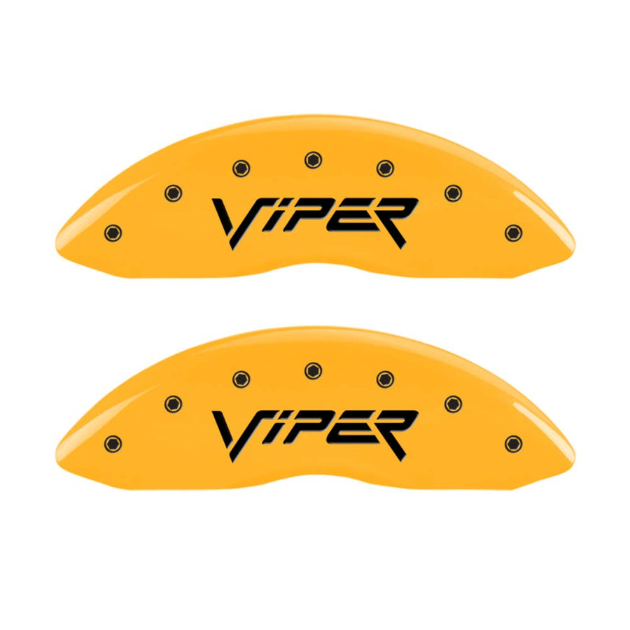 Caliper Covers MGP 12203SVIPYL, Yellow