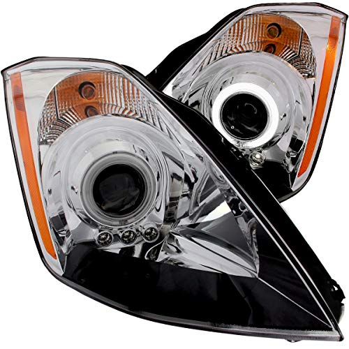Chrome Halo Anzo USA 121445 Projector Headlight