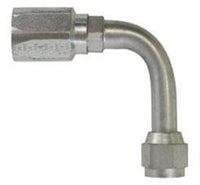 Gates Field Attachable 16C5-16RFJX90L for C5C, C5D and C5M Hose, Female JIC 37 Flare Swivel, 90 Bent Tube, Steel, 7/8" ID