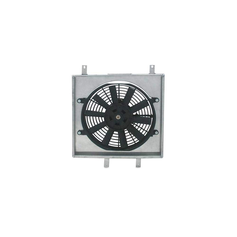 Mishimoto Aluminum Fan Shroud MMFS-MUS-67PROBE w Probe Fits Ford Mustang 1967-1970 Silver