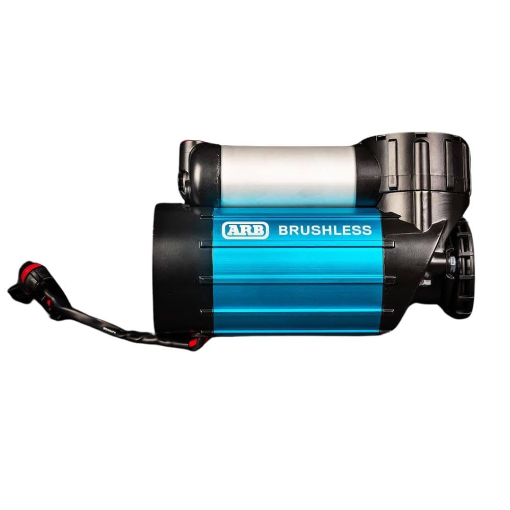 ARB 12V CKBLA12 Brushless Air Compressor Premium On Board Motor boasts 1.5X in output.