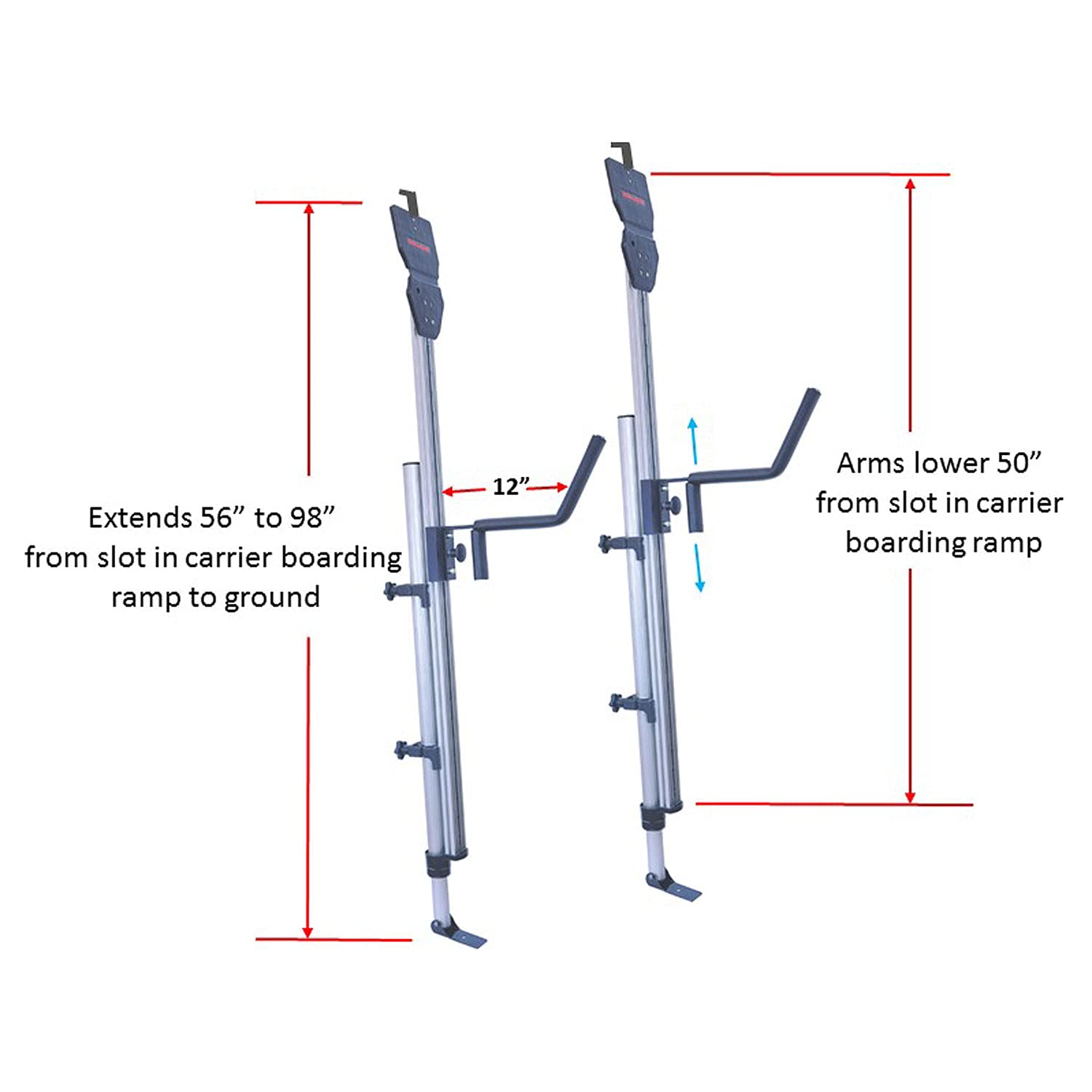 Telos XL Malone Load Assist For Kayak Carrier