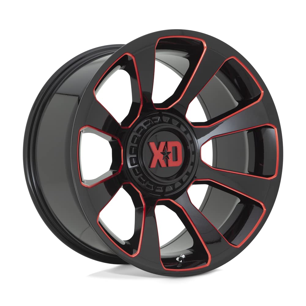 20X10 XD854 5X5.0/5.5 G-BLK Mill RTCC -18MM