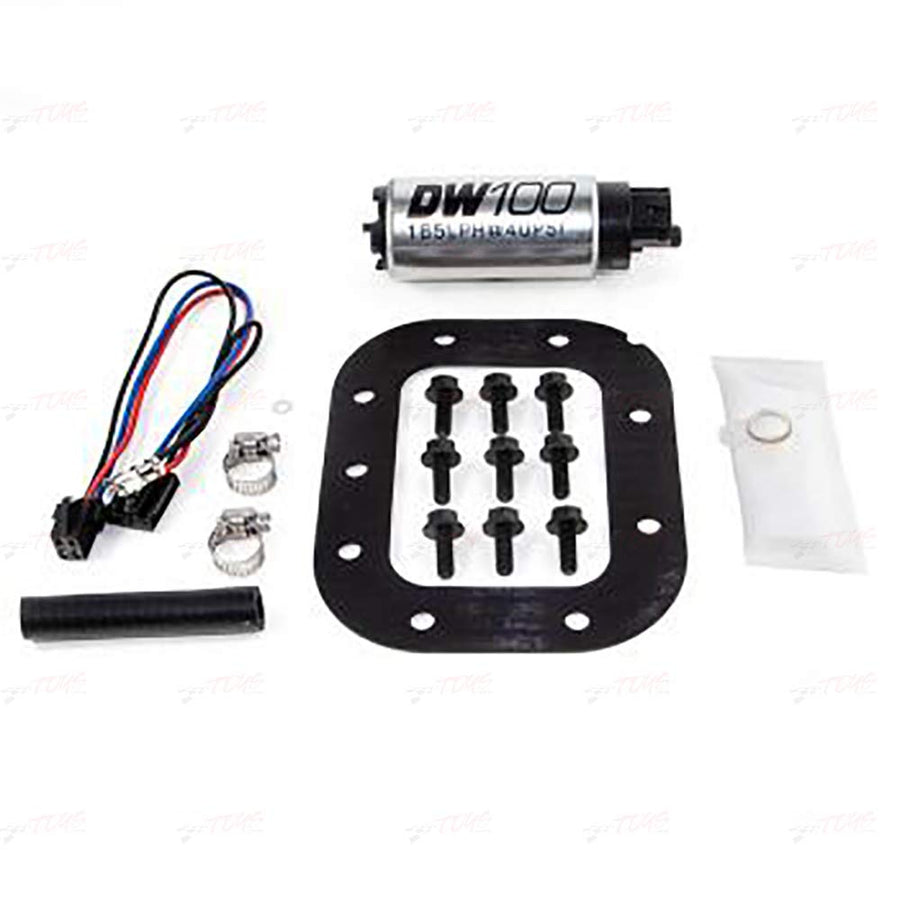 9-101-1029 DeatschWerks in-Tank Fuel Pump (165lph with 9-1029 Install Kit), 1 Pack