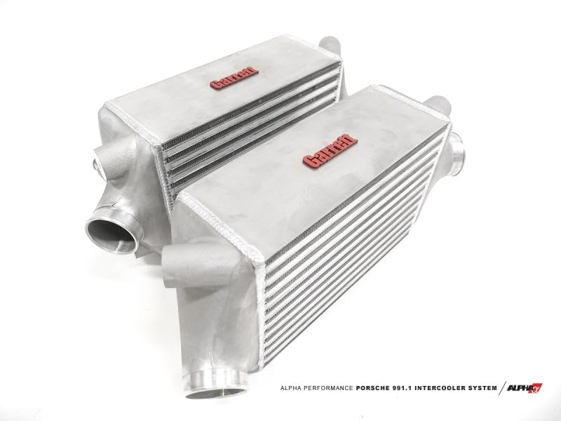 Porsche 991.1 ALPHA Intercooler Kit With Carbon Fiber Shrouds