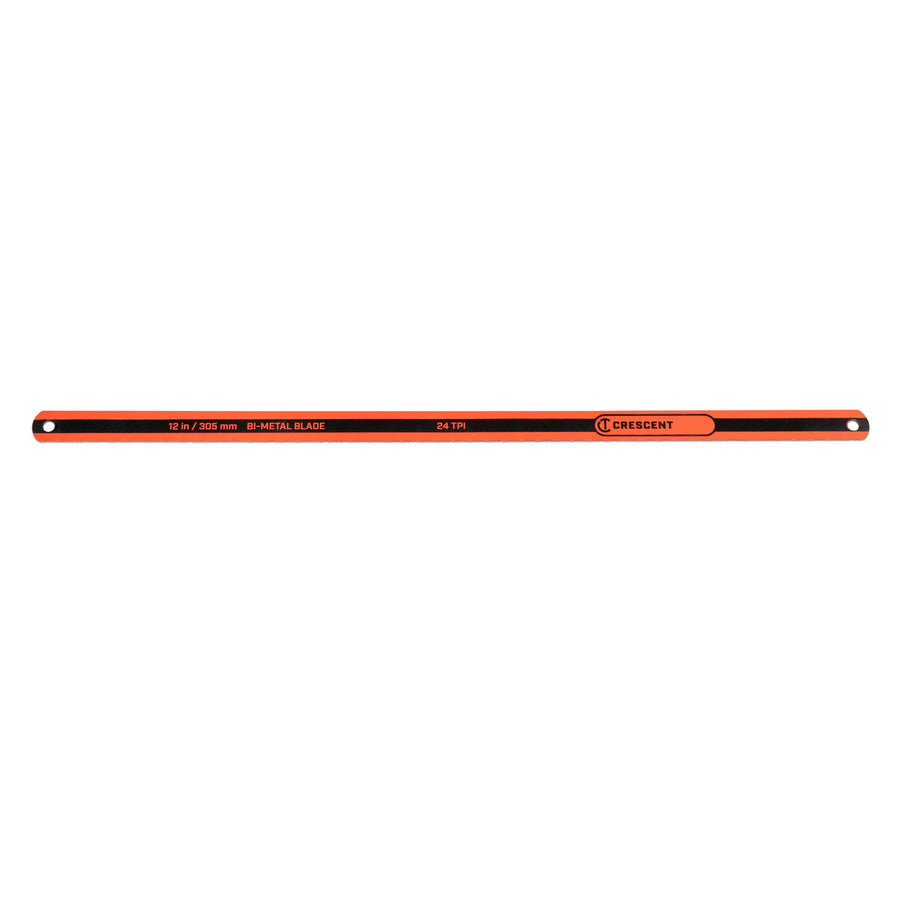 12" Crescent Tools Bi-Metal Hacksaw Replacement Blade, 24 TPI - 3 Pack | CRBB1203