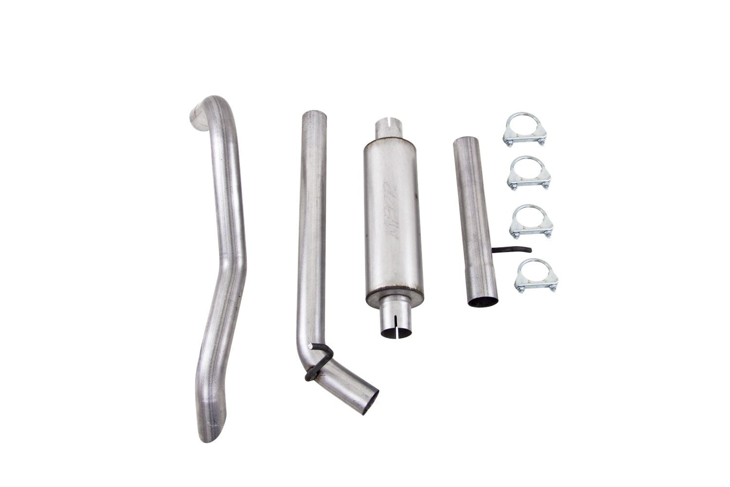 Aluminized Steel MBRP S5530AL Rear Single Exit Off Road Cat-Back Exhaust System