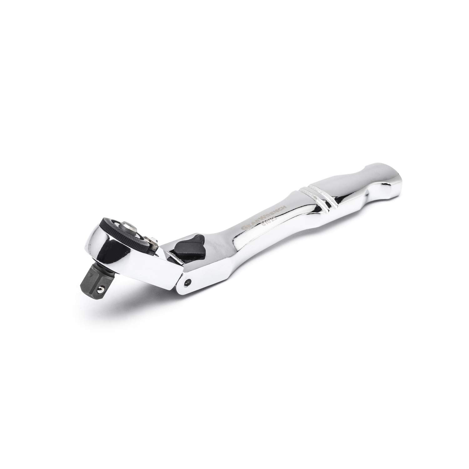 GEARWRENCH 72 Tooth 1/4" Drive Quick Release Locking Flex Slim Head Ratchet, 6" - 81025