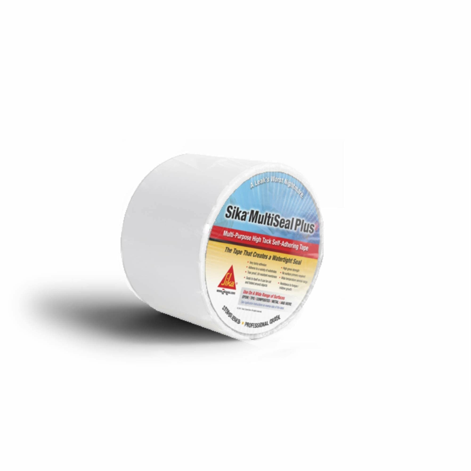Sika AP Products 017-413828-25 Multiseal Plus Tape - White, 4" x 25' Roll