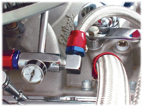 90 Degree Spectre Performance Chrome Fuel Fitting 5946