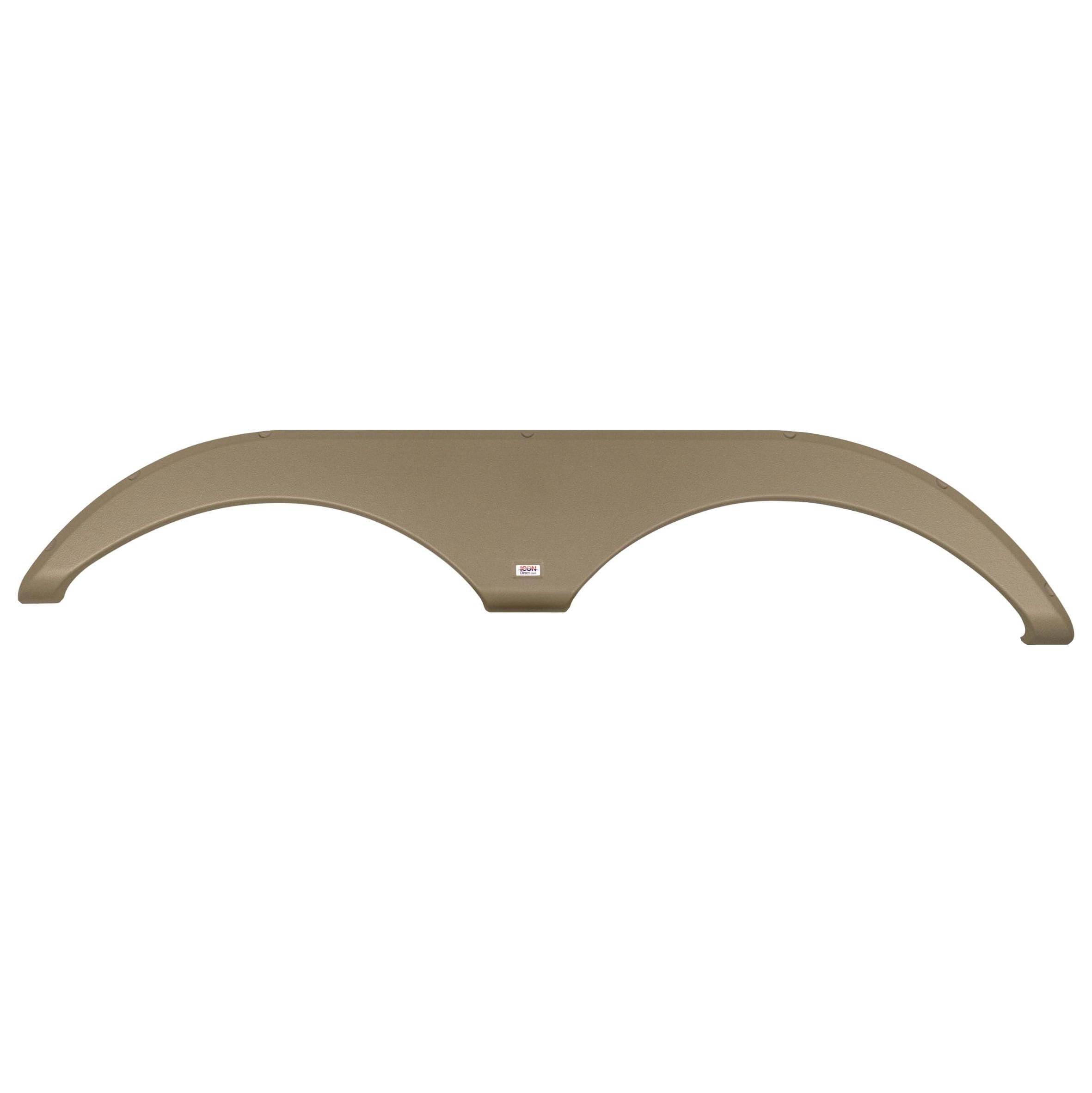 Tandem Axle Fender Skirt Icon 15659 FS5658R for Forest River - Taupe