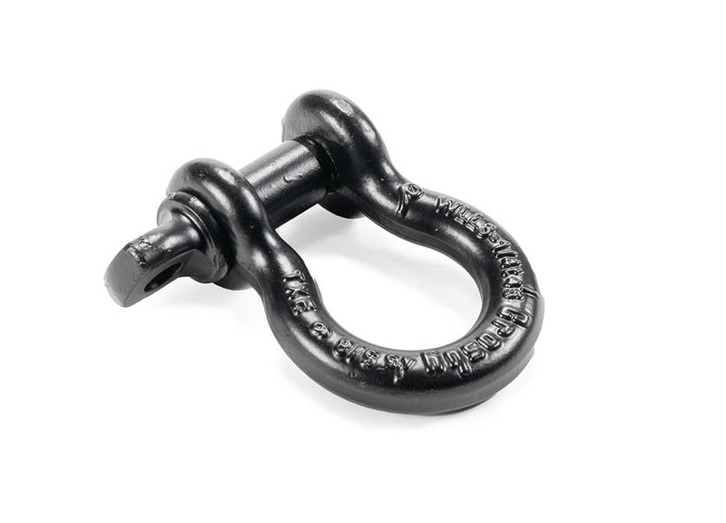 5/8" Factor 55 Steel Crosby Shackle for ATV/UTV Powersports - Black