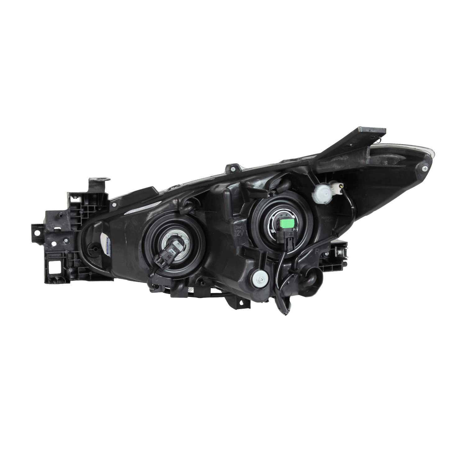 Right TYC Headlight Assembly Compatible with 2014-2016 Mazda Mazda3