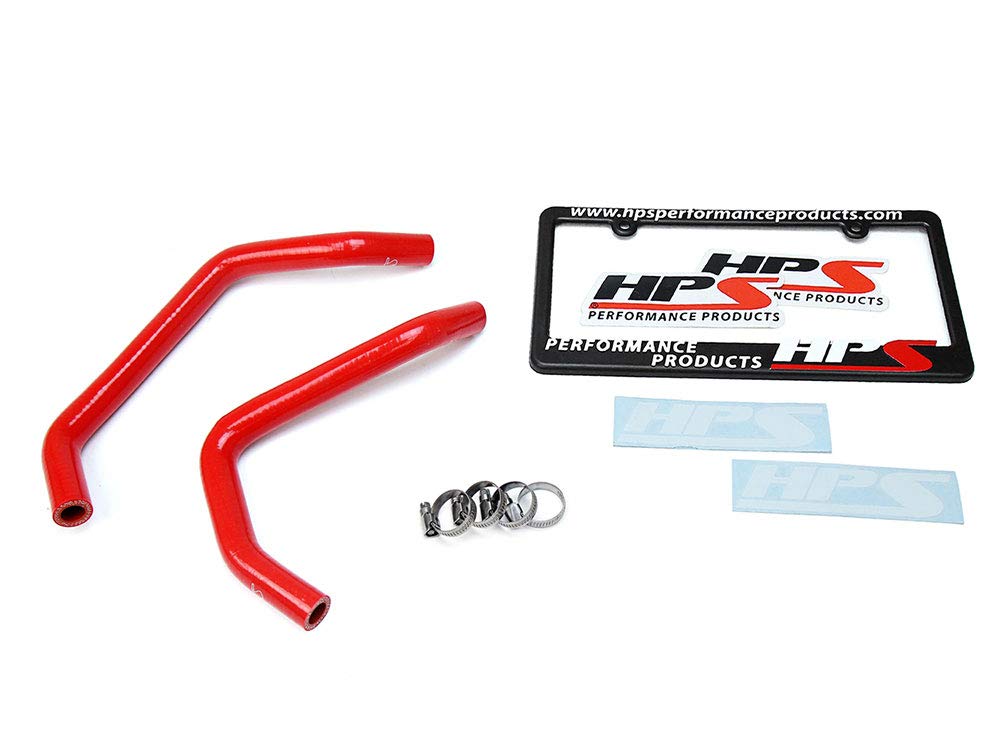 Red HPS 57-1702-RED Silicone Heater Hose Kit Coolant, 1 Pack