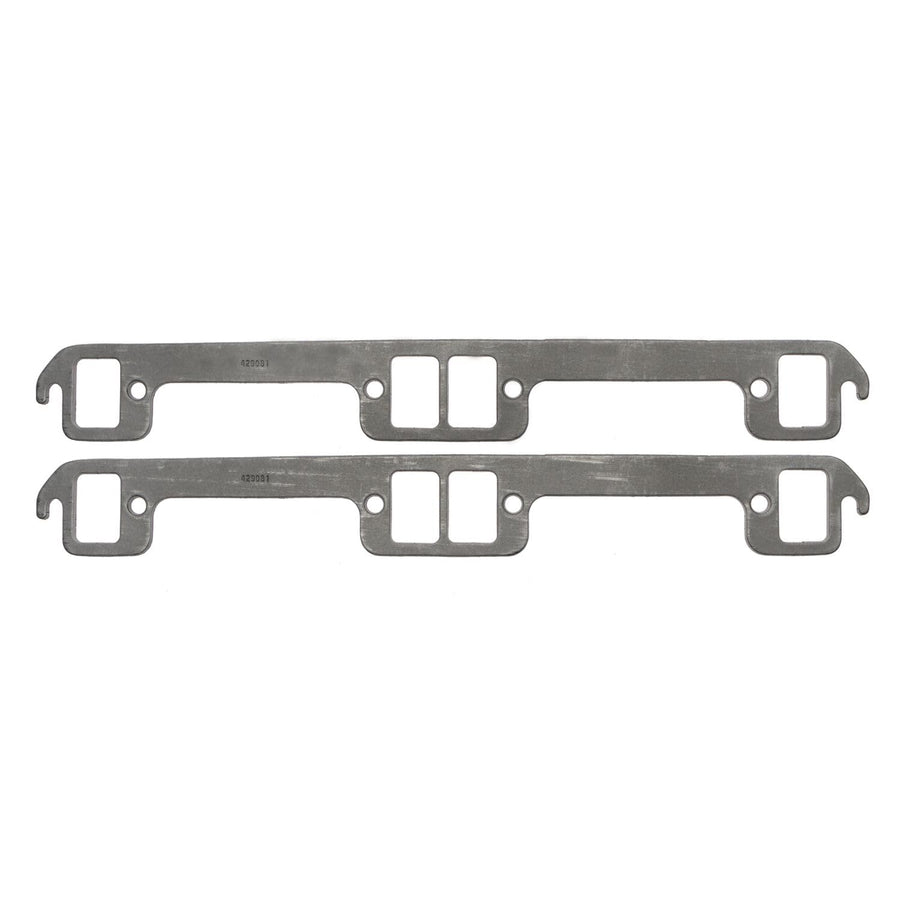 AMC V8 SCE Gaskets 429081 GRAPH-FORM 1/8 THK RECT PORTS EXH GSKTS