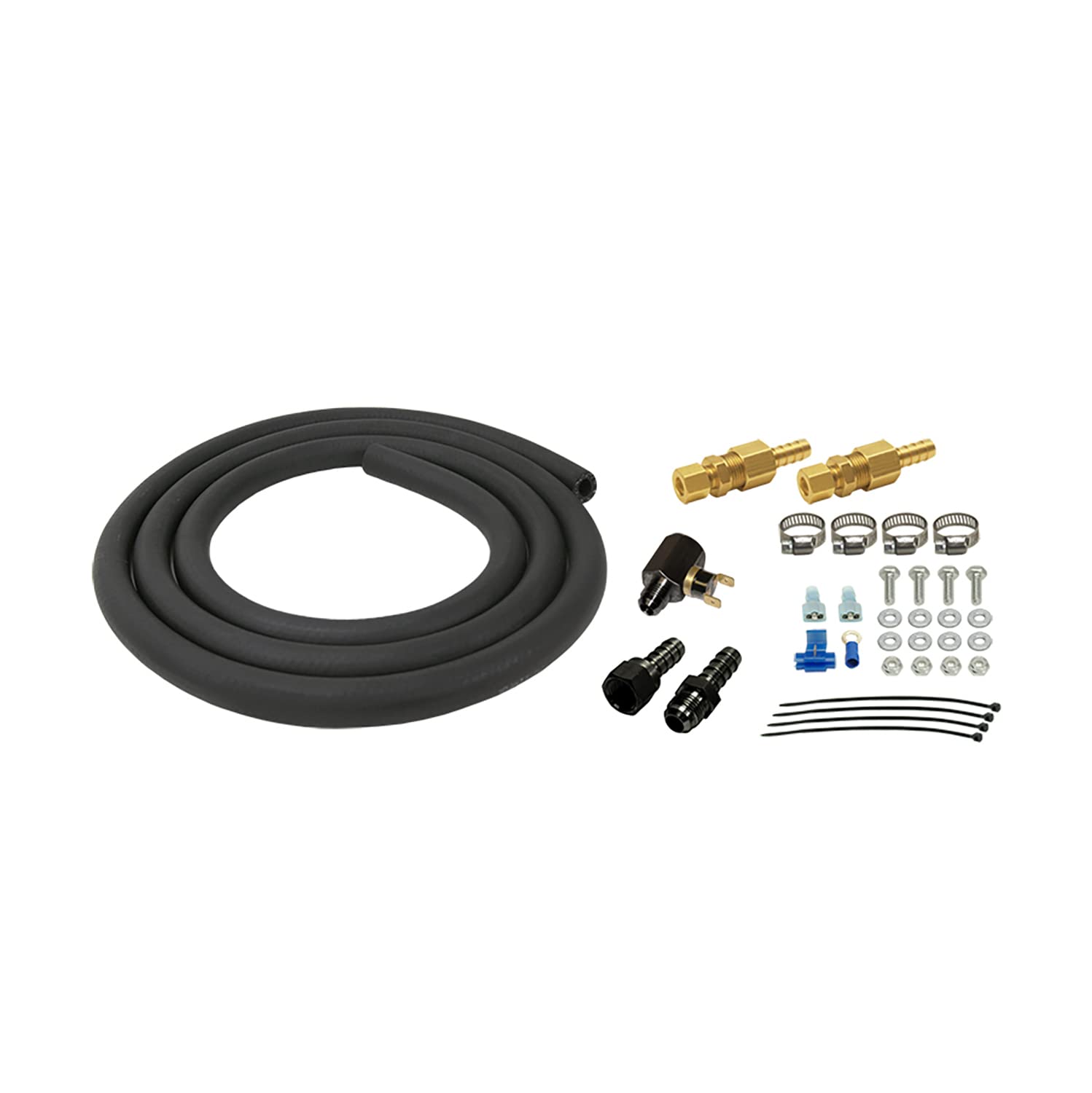 Transmission Cooler Mounting Kit Derale 13020, Silver