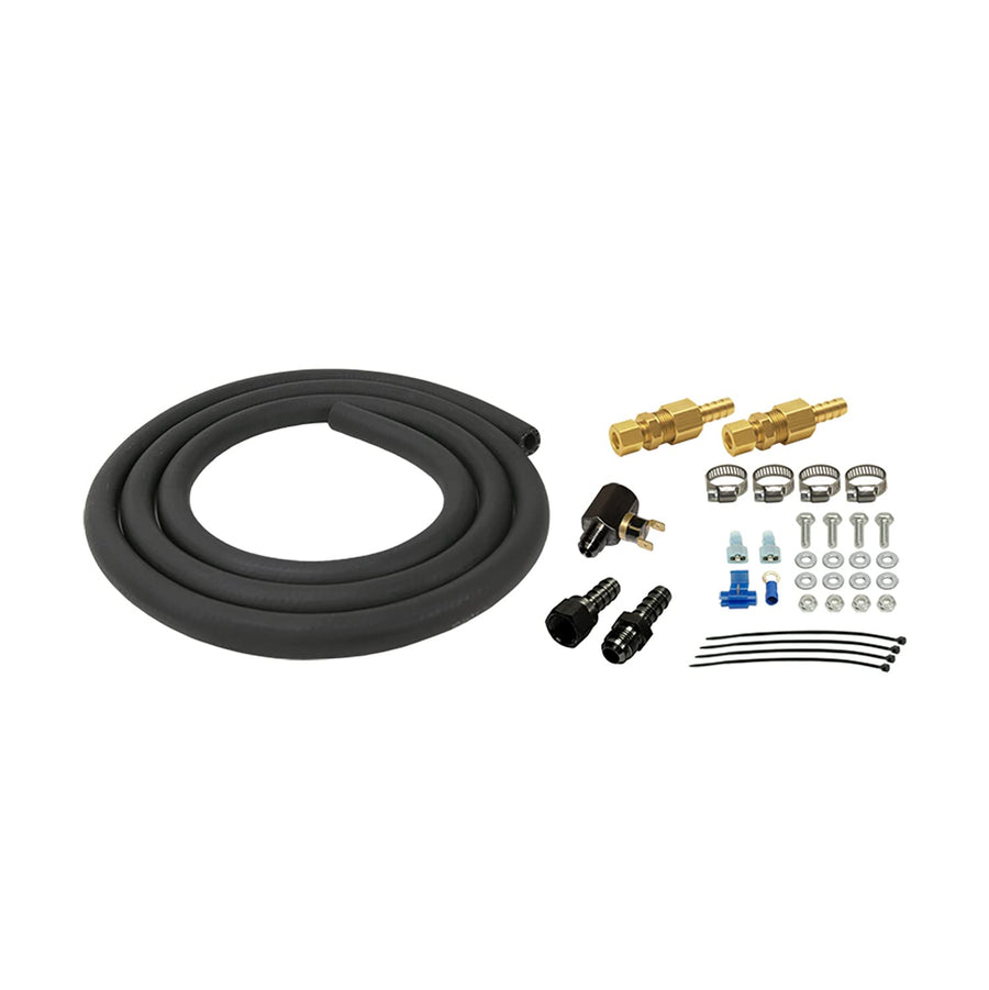 Transmission Cooler Mounting Kit Derale 13020, Silver