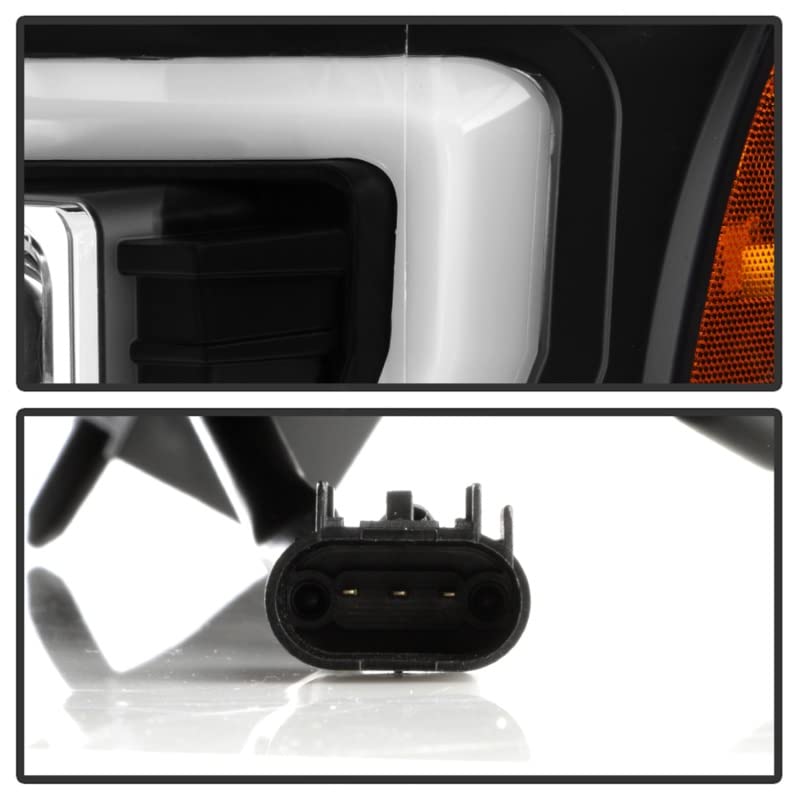 Projector Headlight Spyder Platinum (PRO-YD-FS11V2PL-BK)