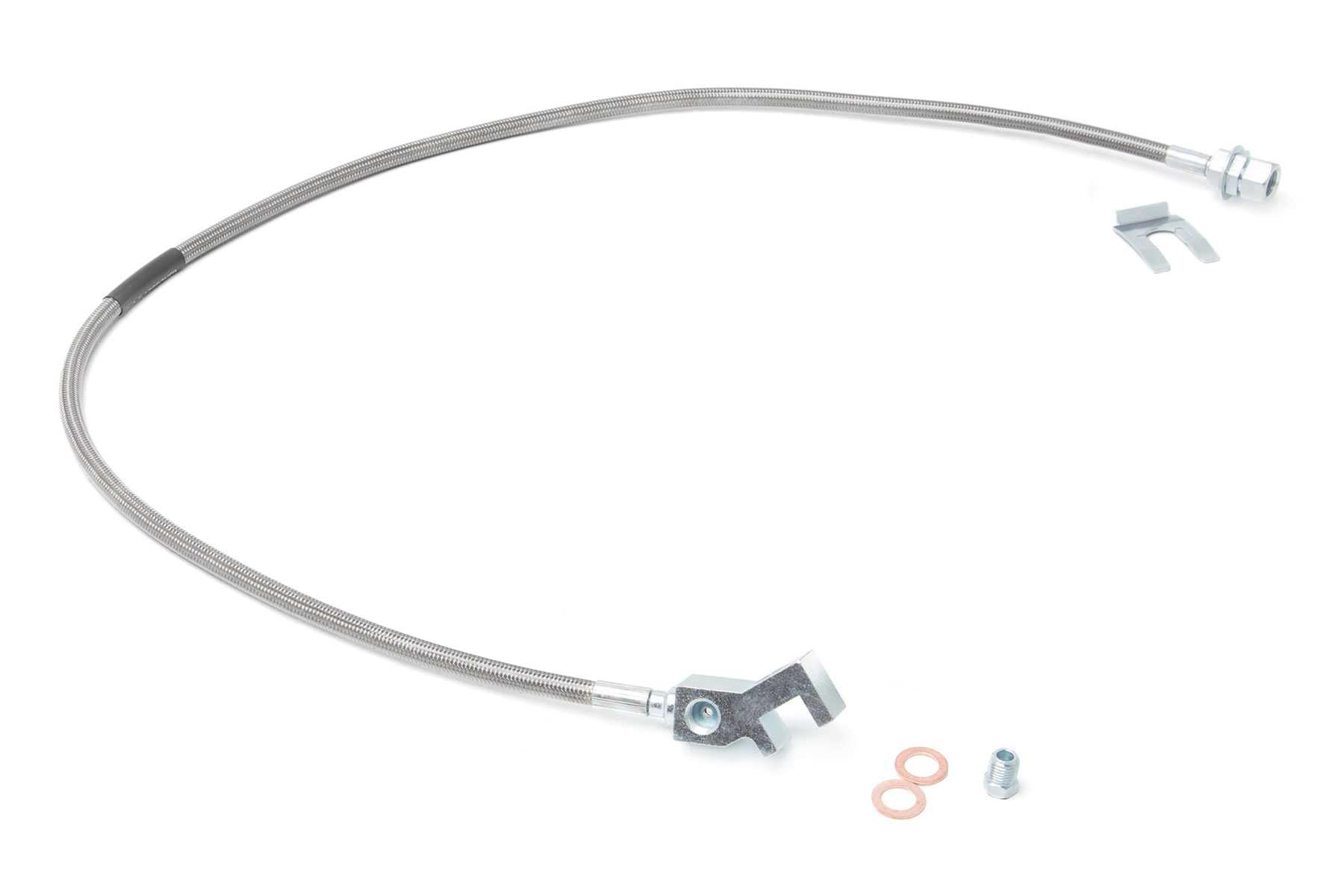 Rough Country Stainless Rear Brake Line for 1999-2004 Ford Super Duty - 89713