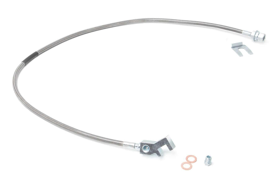 Rough Country Stainless Rear Brake Line for 1999-2004 Ford Super Duty - 89713