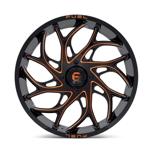 UTV Fuel D780 24X7 4X156 G-BLK-MILL-OR 13MM - D7802470A544