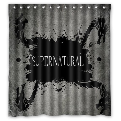 Dragons Supernatural Style Daniellestore Decorations for Bathroom Decor Home Polyester Fabric Waterproof Shower Curtain 66x72 Inches