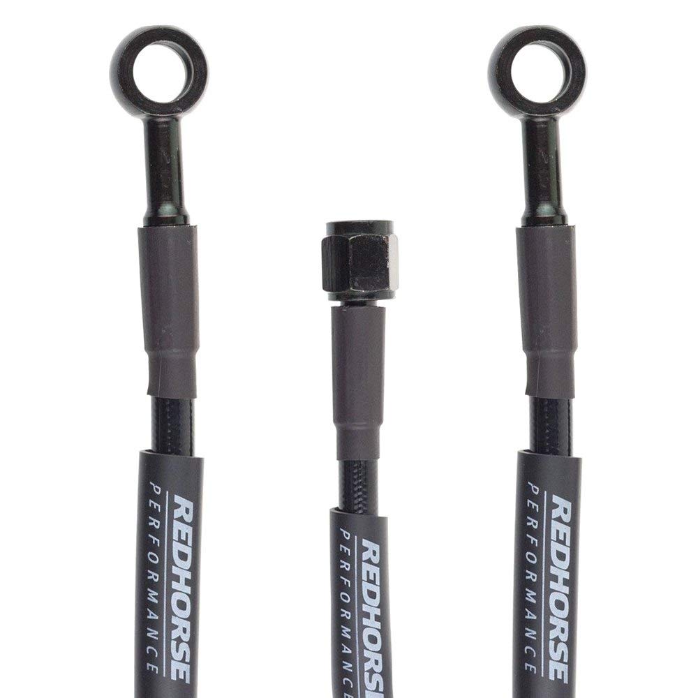 3402-03-16 Redhorse Performance Pre-Assembled Brake Line (Black), 1 Pack