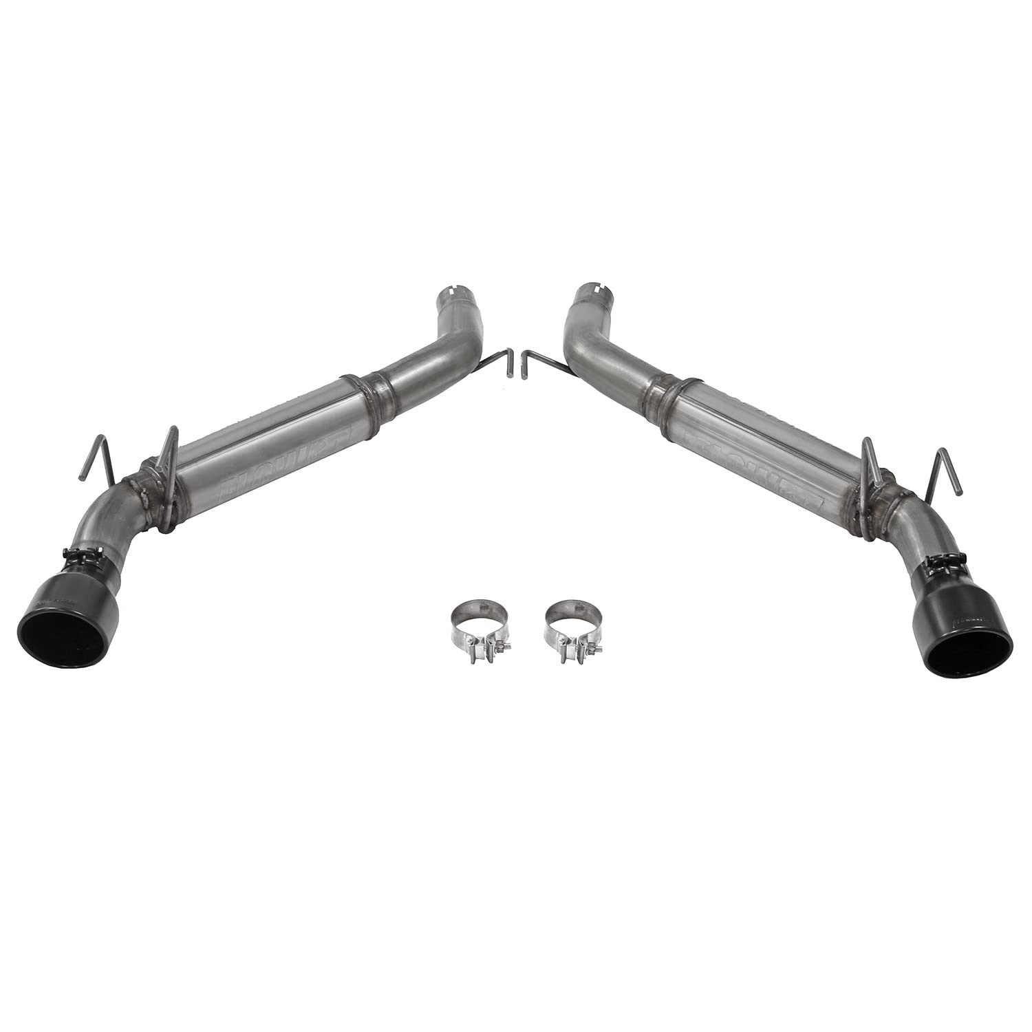 Flowmaster FlowFX 717991 Axle-Back Exhaust Kit 3 Inch 409 Stainless Steel with 4.5 Inch Black Ceramic Coated 304 Stainless Steel Tips Compatible with 2010-2015 Chevy Camaro 6.2L V8